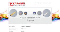 Desktop Screenshot of karanfilfirinboya.com